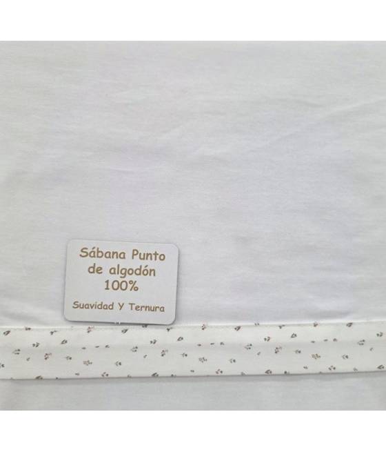 Sábanas Cuna Mod.606 Florecitas Rosa D´Peques