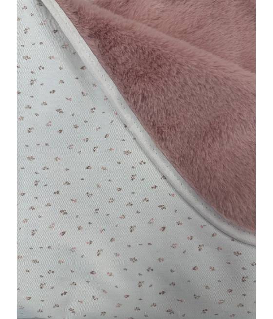 Manta Arrullo Polar 503 Flores Maquillaje D´Peques