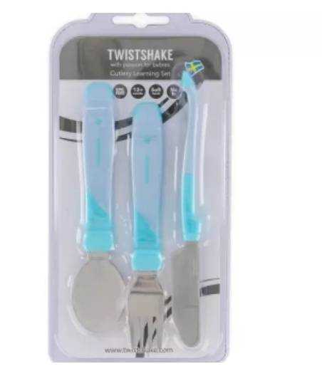 Cubiertos 12M Twistshake