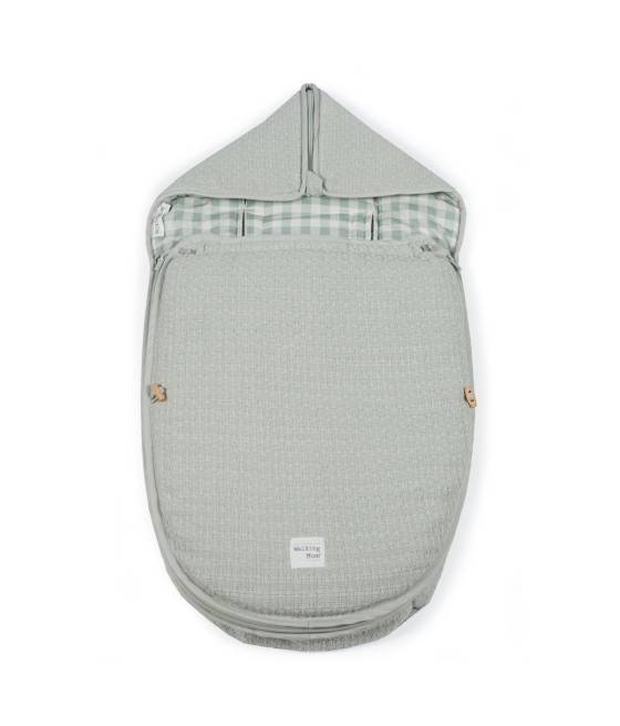 Saco Capazo ILove Vichy Verde De Walking Mum