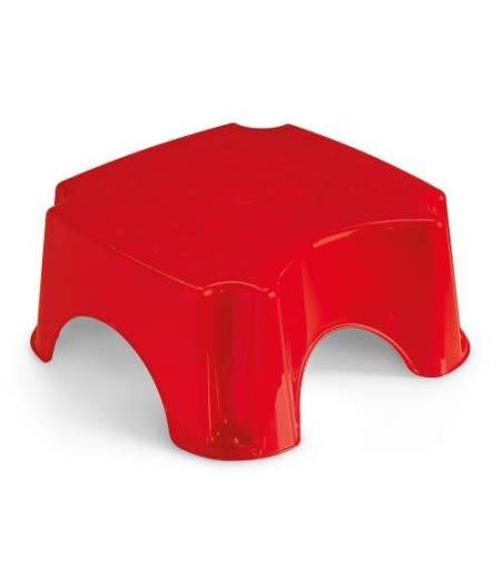 Taburete Alzador Step Rojo Cam