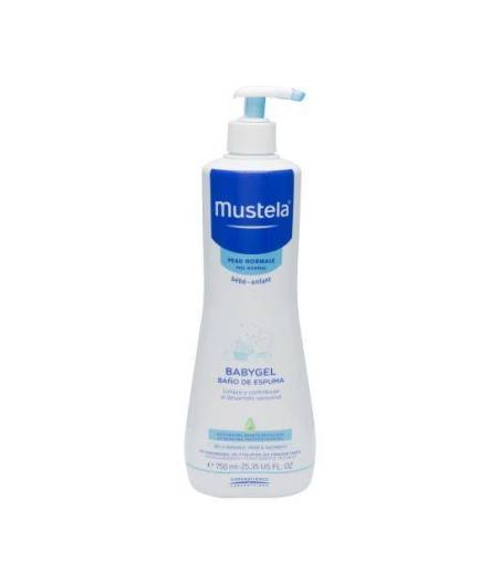Babygel 750 ml Mustela Libre de Parabenos