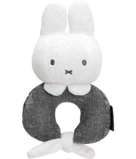 Muñeco Sonajero Miffy Gris