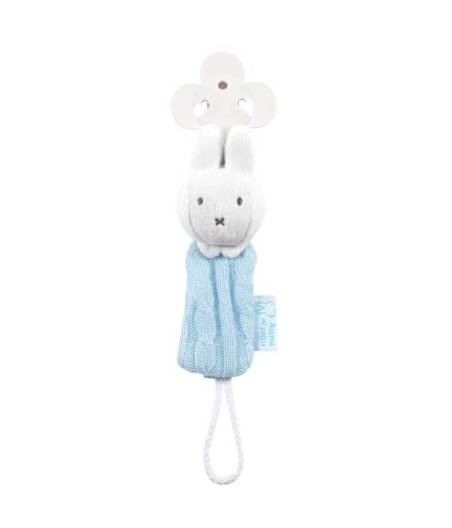 Pinza Sujetachupetes Miffy Azul