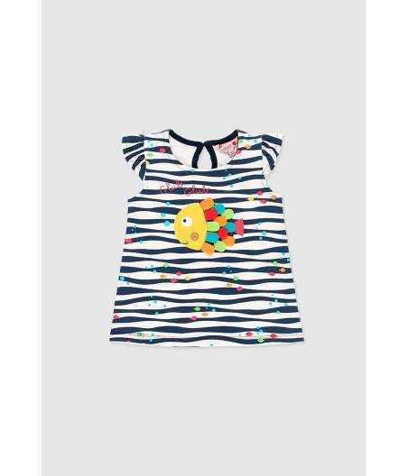 Vestido Niña Pez Boboli