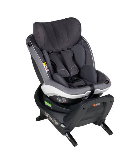 Silla De Coche Besafe Izi Twist I-Size 61-105 cm. Melange Metallic Gris Plus Test