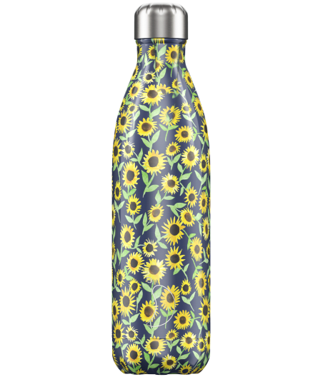 Botella Termo Chilly Girasoles 750 ml Regalo Original