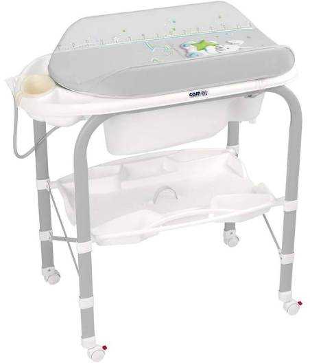 Bañera Con Cambiador Cambio C242 Conejo Gris Cam