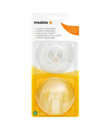 Pezonera Contact Con Estuche Talla L (24mm) Medela