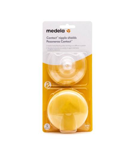 Pezonera Contact Con Estuche Talla S (16mm) Medela
