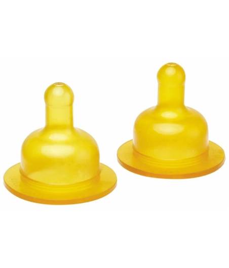 Tetinas Medic Latex Flujo Lento Pack De 2 BebeDue