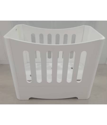 Minicuna De Madera Sin Vestidura Micocokids Altísima Calidad