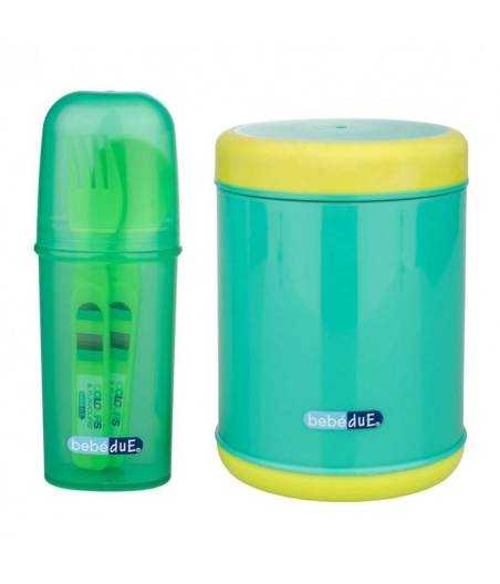 Termo De Solidos Verde Colours & Flavours 500 ml BebeDue