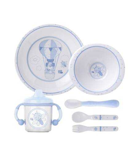 Vajilla 6 Piezas Sweet Woolly Azul Saro